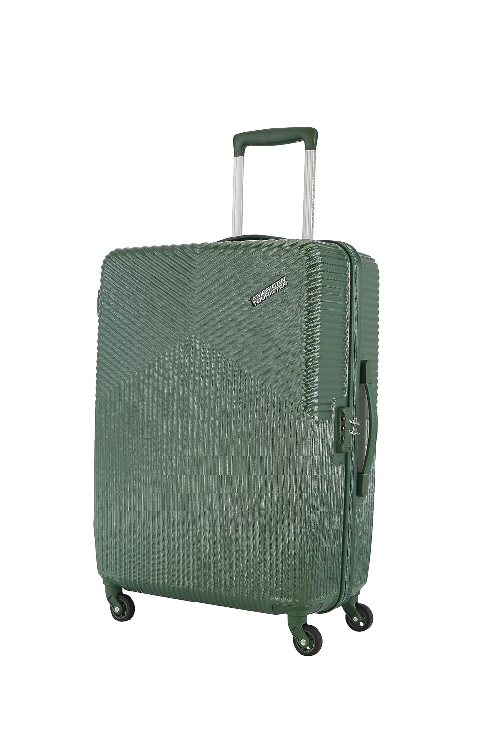 American Tourister Georgia 55 Cms Small Cabin Polycarbonate Hardshell-Sided 4 Spinner Wheels Luggage - Image 3