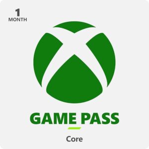 Xbox Core Game Pass: 1 Month Membership (Digital Code)